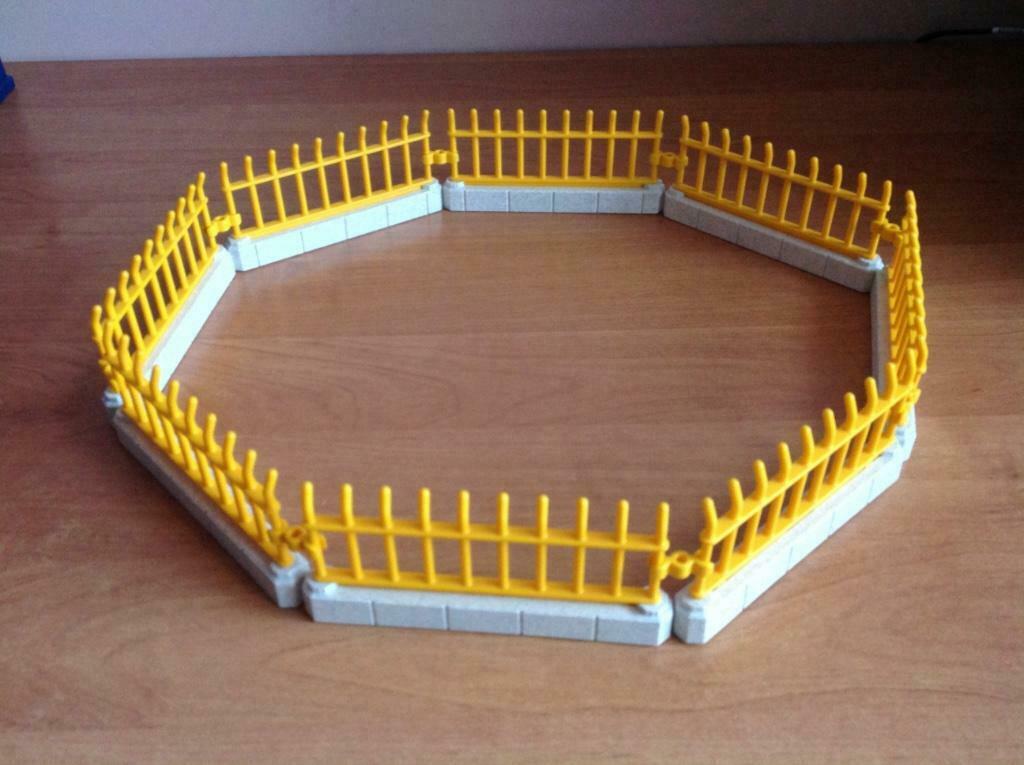 Playmobil Ref 3252 Huit grilles pour enclos, Enlèvement ou Envoi, Utilisé