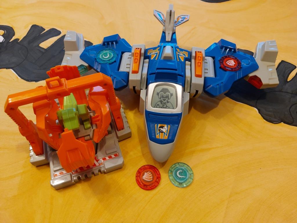 Interactief vliegtuig/dino, Ophalen, Zo goed als nieuw, 4 tot 6 jaar