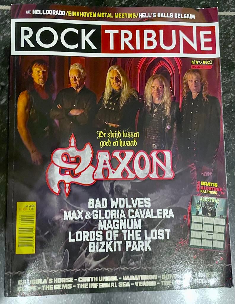Rock Tribune nummers uit 2024 3,90 euro/stuk, 24,50 euro/7, Livres, Musique, Comme neuf, DIVERSEN, Enlèvement, Autres sujets/thèmes