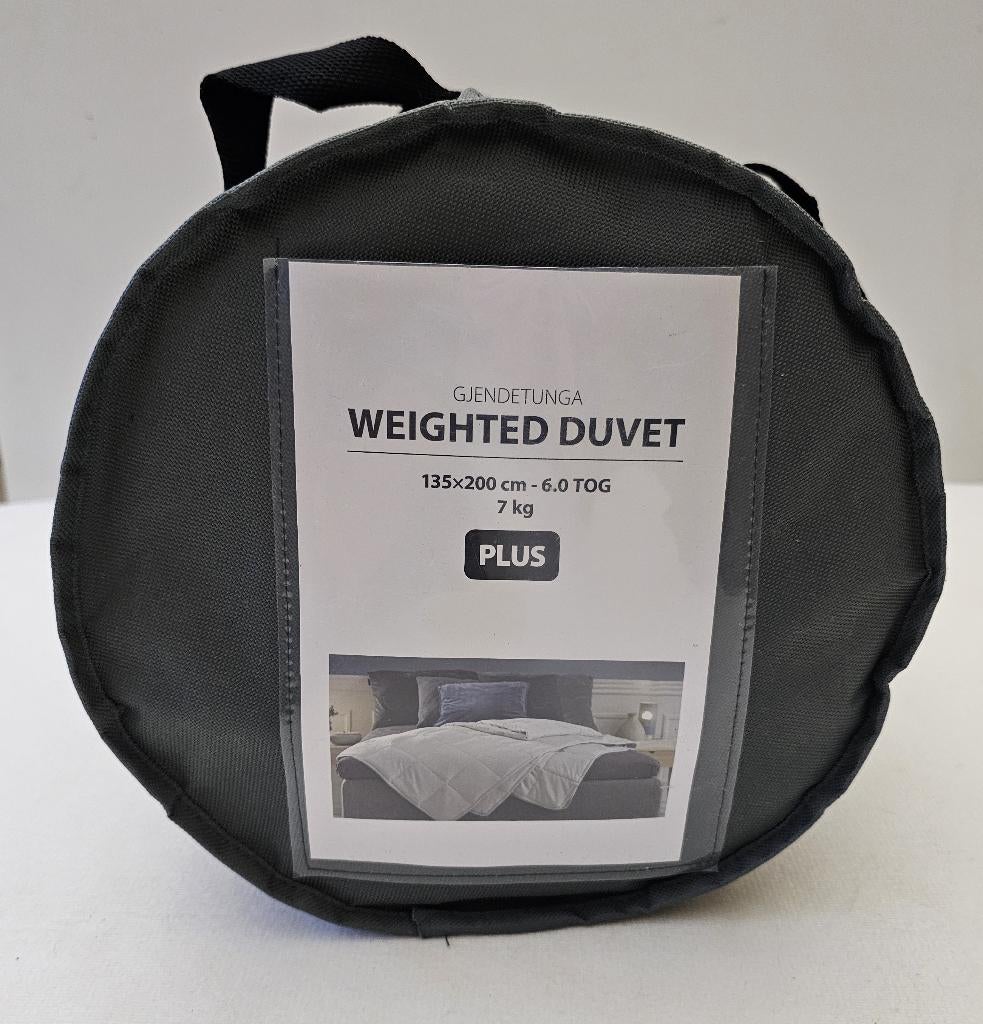 Dekbed Jysk 7kg, Eenpersoons, Ophalen of Verzenden, Grijs, Deken of Dekbed