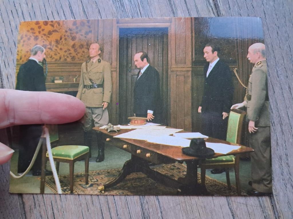 Onbeschreven pk: Kasteel Wijnendale, bureau Leopold III, Verzamelen, Ophalen of Verzenden