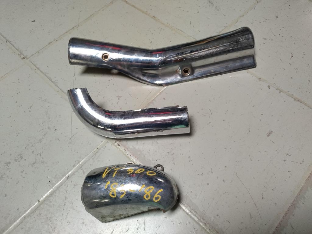 honda shadow 500 van '83-'86 sierstukken collector uitlaat, Ophalen of Verzenden, Gebruikt