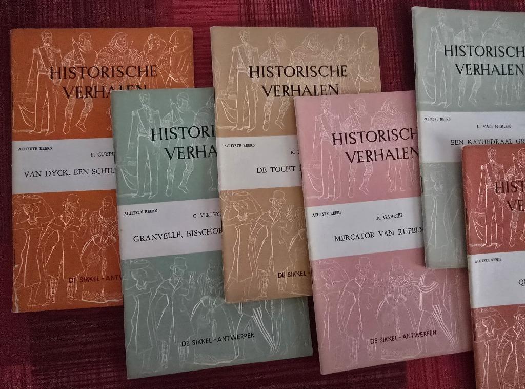 Historische verhalen - 10 boekjes, Ophalen of Verzenden, 20e eeuw of later, Gelezen