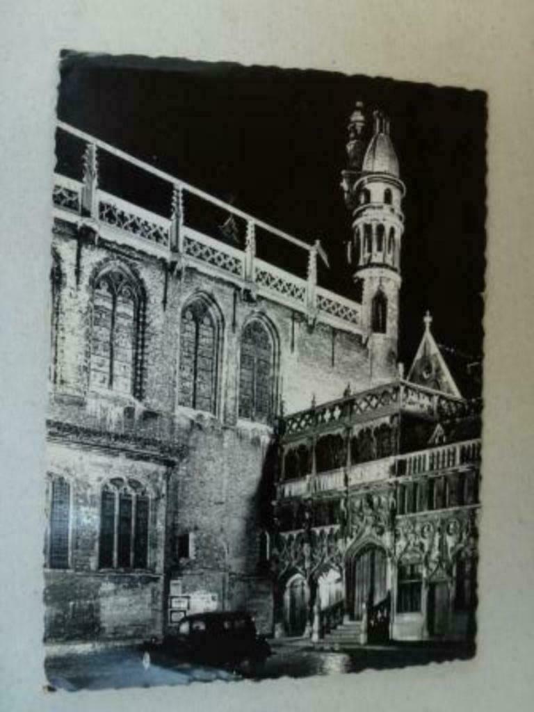 Brugge verlichting van H. Bloed Kapel, Envoi, 1940 à 1960, Affranchie, Flandre Occidentale