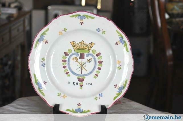 assiette saint amand "a ca ira ", Enlèvement ou Envoi
