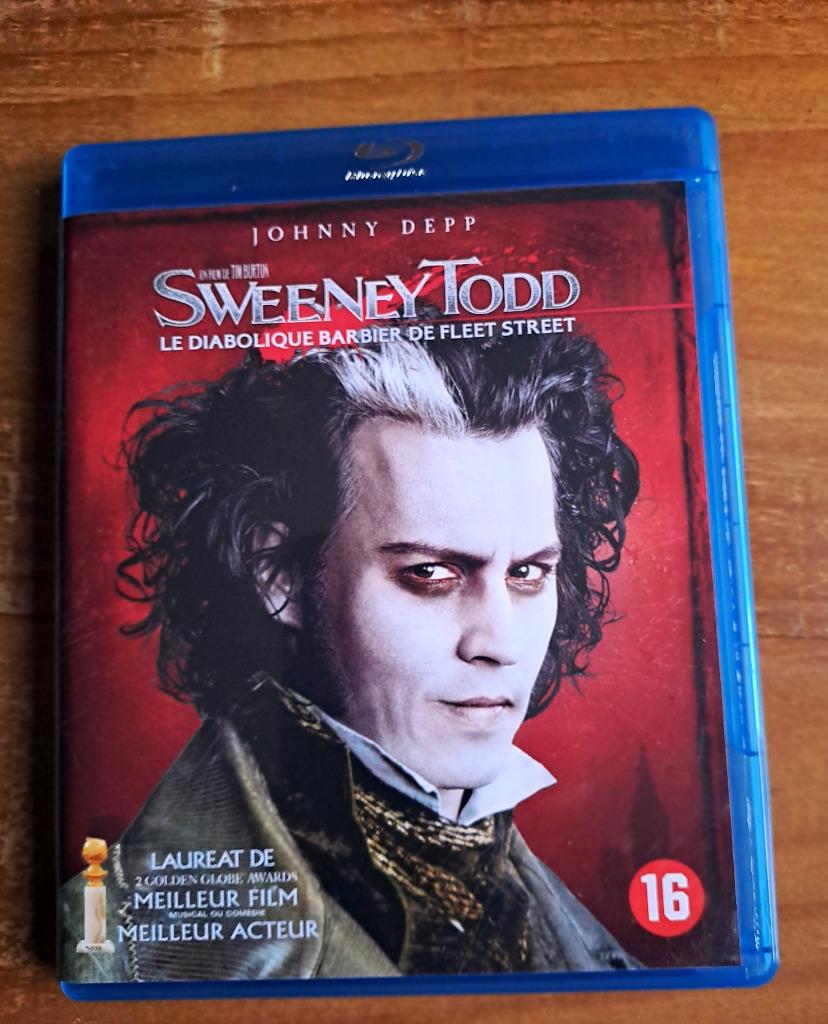 Sweeney Todd - Tim Burton, CD & DVD, Blu-ray, Utilisé, Autres genres, Enlèvement ou Envoi