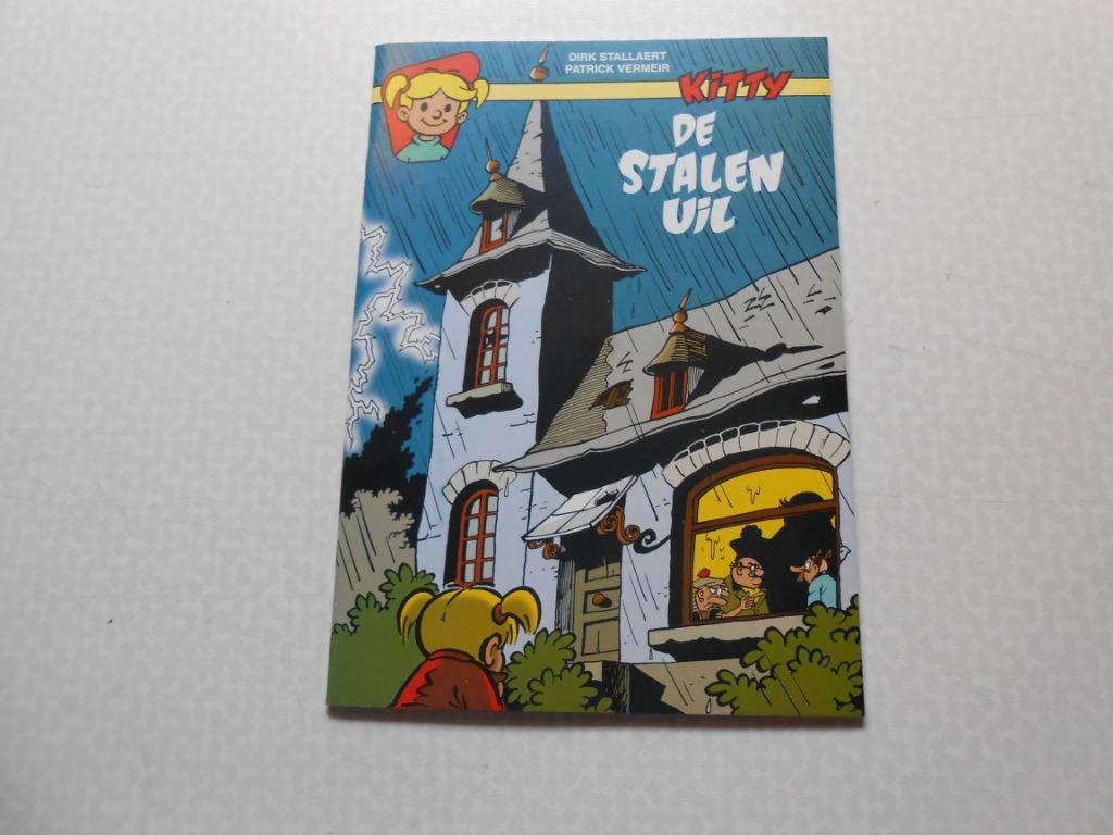 Brabant strip Kitty de stalen uil 2002  1 ste druk., Boeken, Eén stripboek, Dirk Stallaert, Nieuw, Ophalen of Verzenden