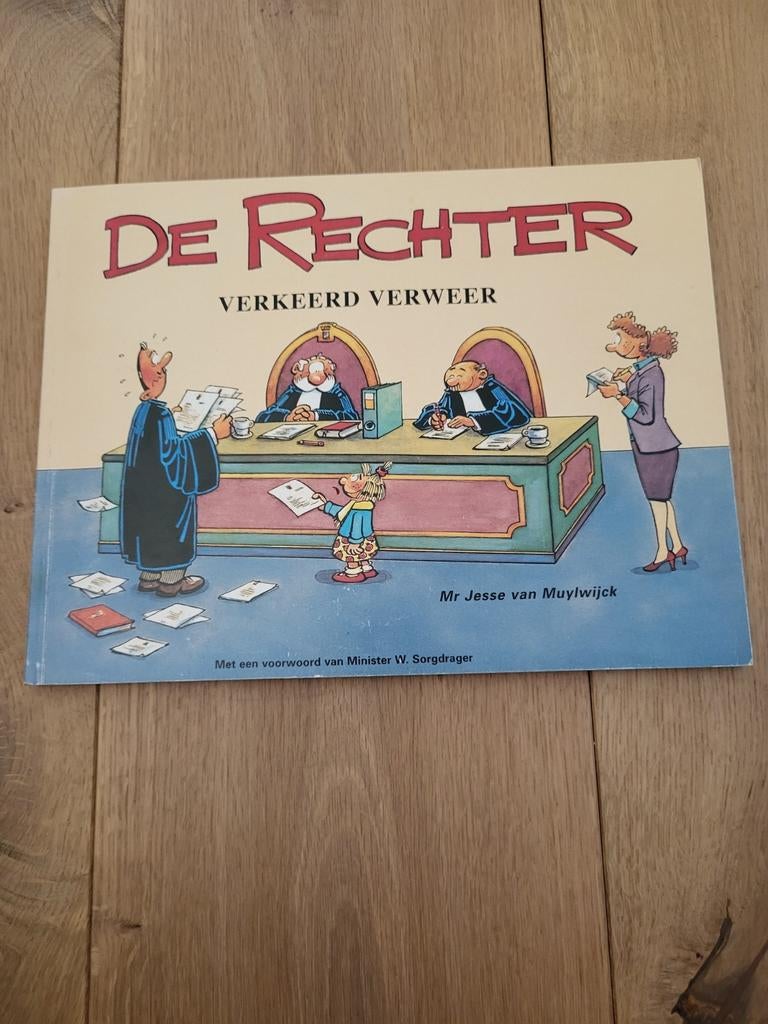 De Rechter - 2. Verkeerd verweer, Livres, Enlèvement ou Envoi, Une BD, Comme neuf, Mr Jesse van Muylwijck