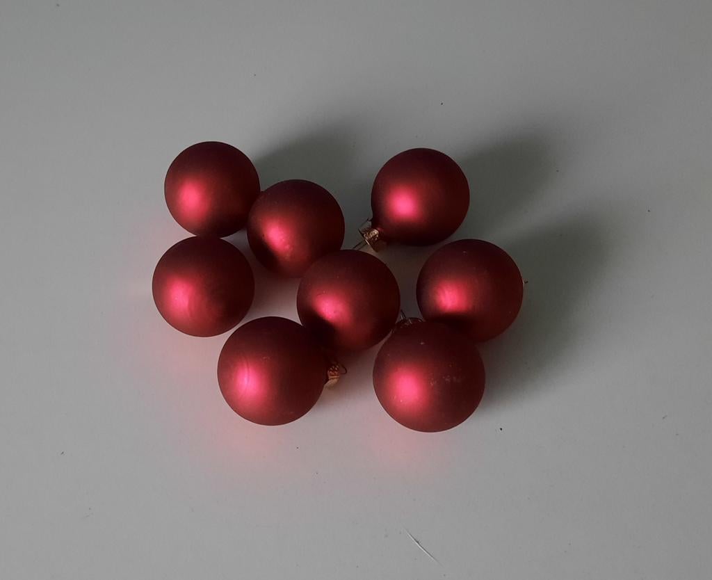 8 kerstballen, Ophalen of Verzenden, Zo goed als nieuw