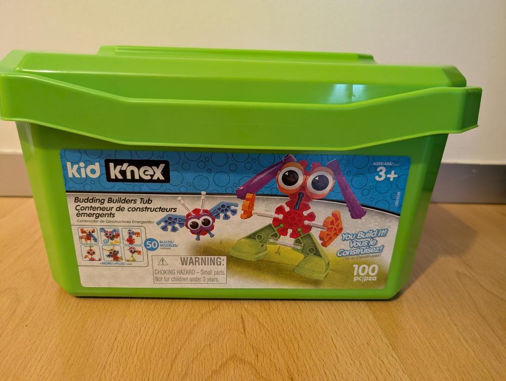 Kid K'nex Budding Builders kist, Ophalen, Zo goed als nieuw, K'nex