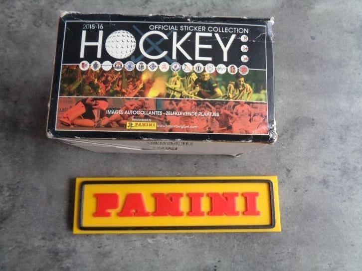 PANINI BOX HOCKEY Veld  2015/2016 MET 100 ZAKJES stickers, Verzenden, Nieuw
