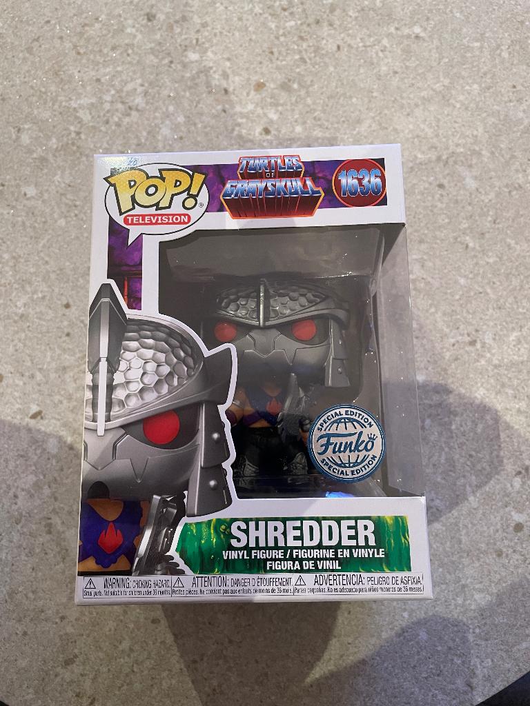 Funko Pop TMNT - Shredder - 1636 - nieuw, Ophalen of Verzenden, Nieuw