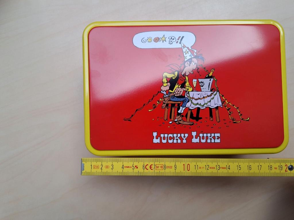 Lucky Luke stripverhaal uit 2017, metalen doos/petit coup, Ophalen of Verzenden