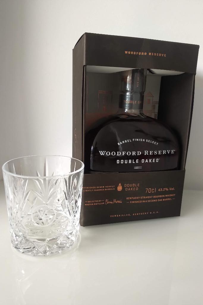 Woodford Reserve Double Oaked, 70cl, Bourbon, 43,20%, Verzamelen, Wijnen, Overige typen, Nieuw, Ophalen of Verzenden, Noord-Amerika