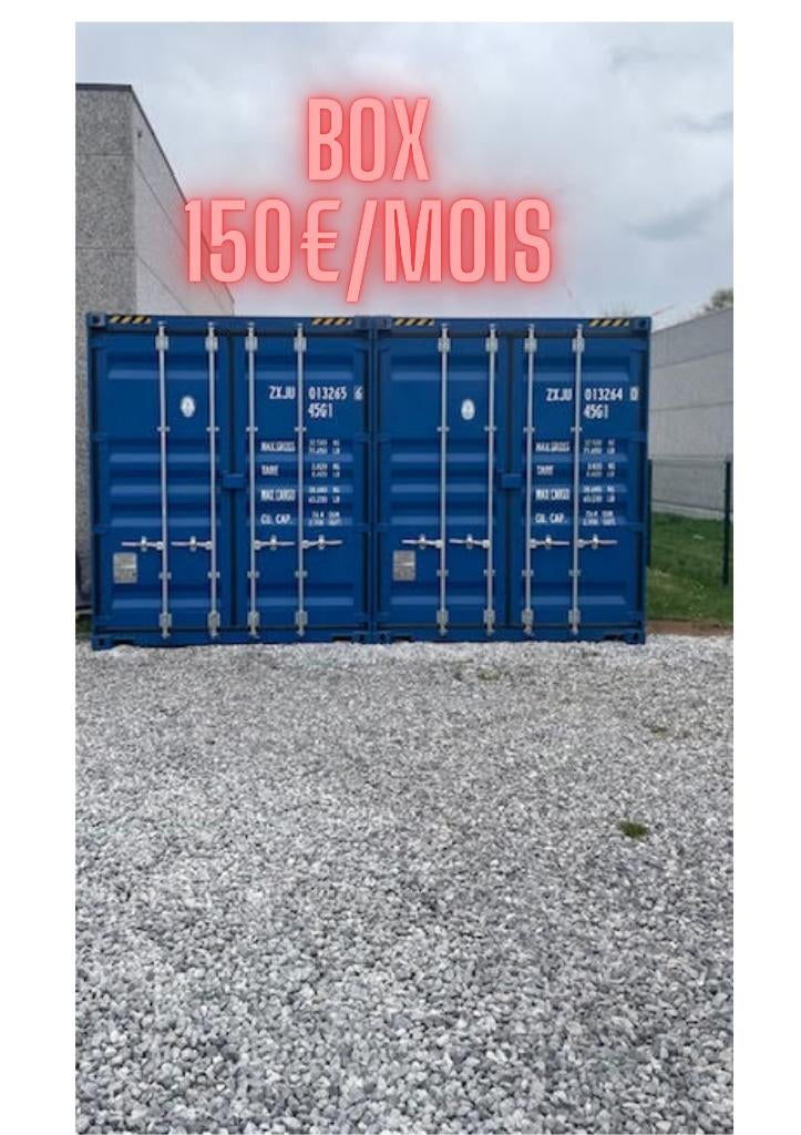Containers de stockage à louer – Arrondissement de Charleroi, Ophalen of Verzenden, Nieuw