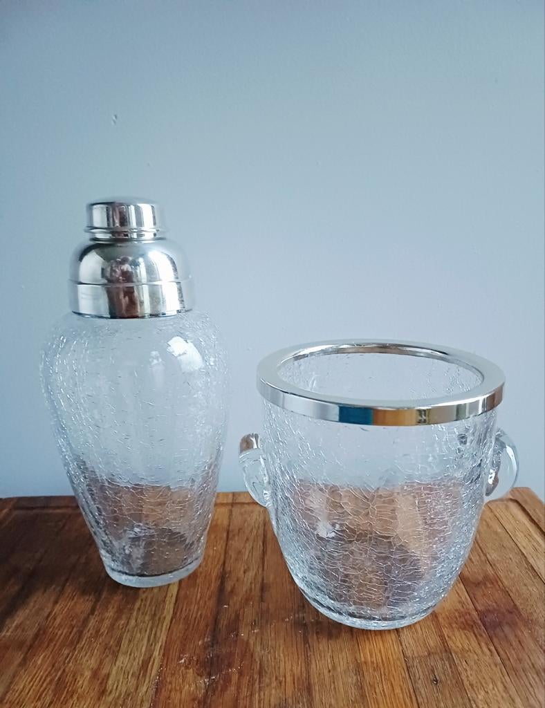 Art deco wmf cocktail shaker en ijsemmer, Ophalen