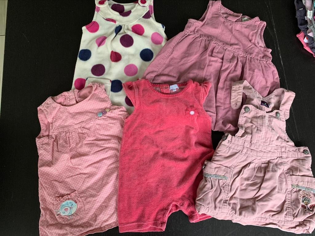 Forfait - robes d'hiver - taille 80, Enfants & Bébés, Vêtements de bébé | Taille 80, Enlèvement ou Envoi, Utilisé, Fille, Robe ou Jupe