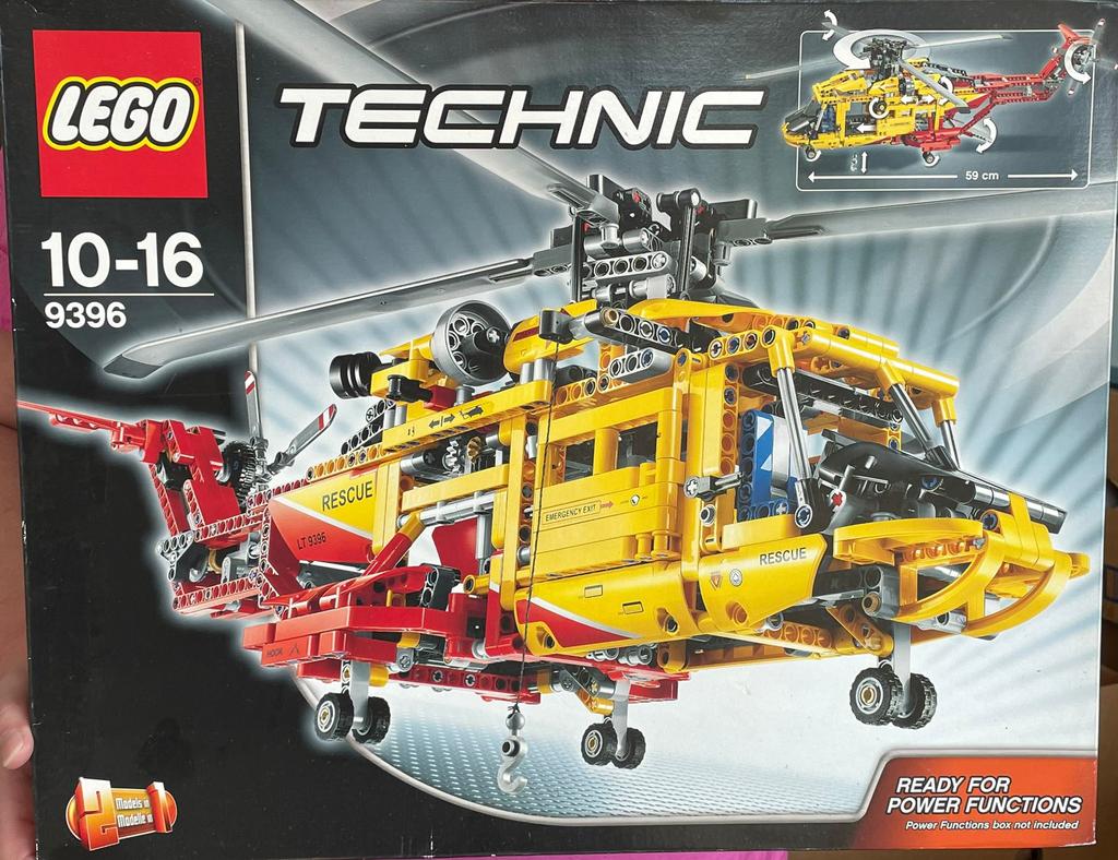 Lego groot rescue helikopter, Kinderen en Baby's, Speelgoed | Duplo en Lego, Ophalen of Verzenden, Zo goed als nieuw, Complete set