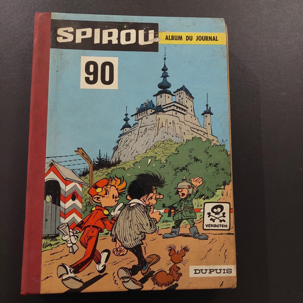 album du journal de SPIROU 90 - 1963, Ophalen of Verzenden, Gelezen