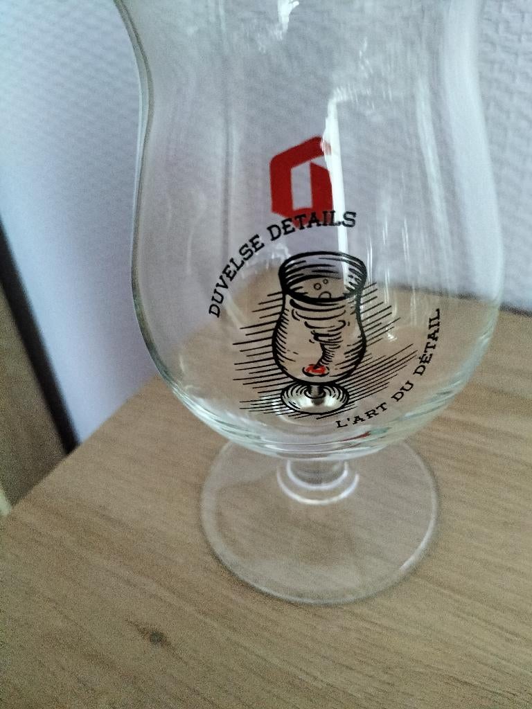 Duvelglas Duvelse Details, Ophalen of Verzenden, Zo goed als nieuw, Glas of Glazen, Duvel