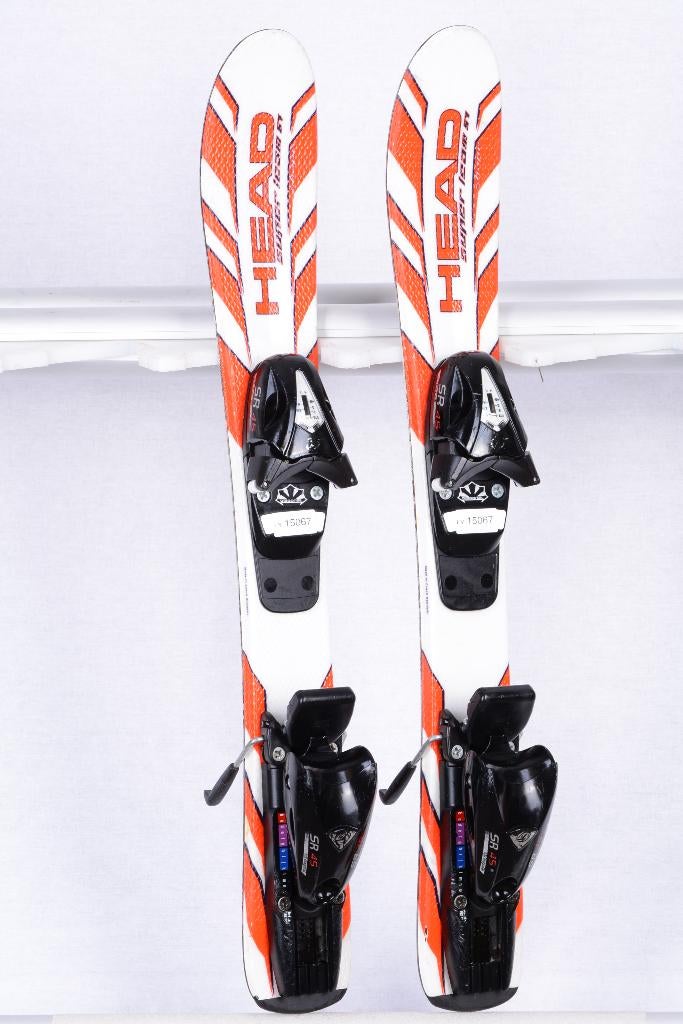107 kinder ski's HEAD SUPERSHAPE SUPER TEAM, Sport en Fitness, Skiën en Langlaufen, Gebruikt, 100 tot 140 cm, Ophalen of Verzenden