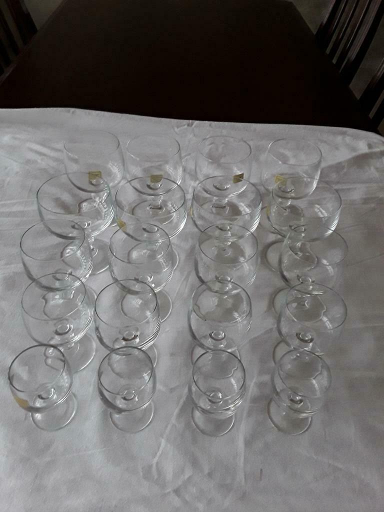Glas servies, Verzamelen, Glas en Drinkglazen, Ophalen