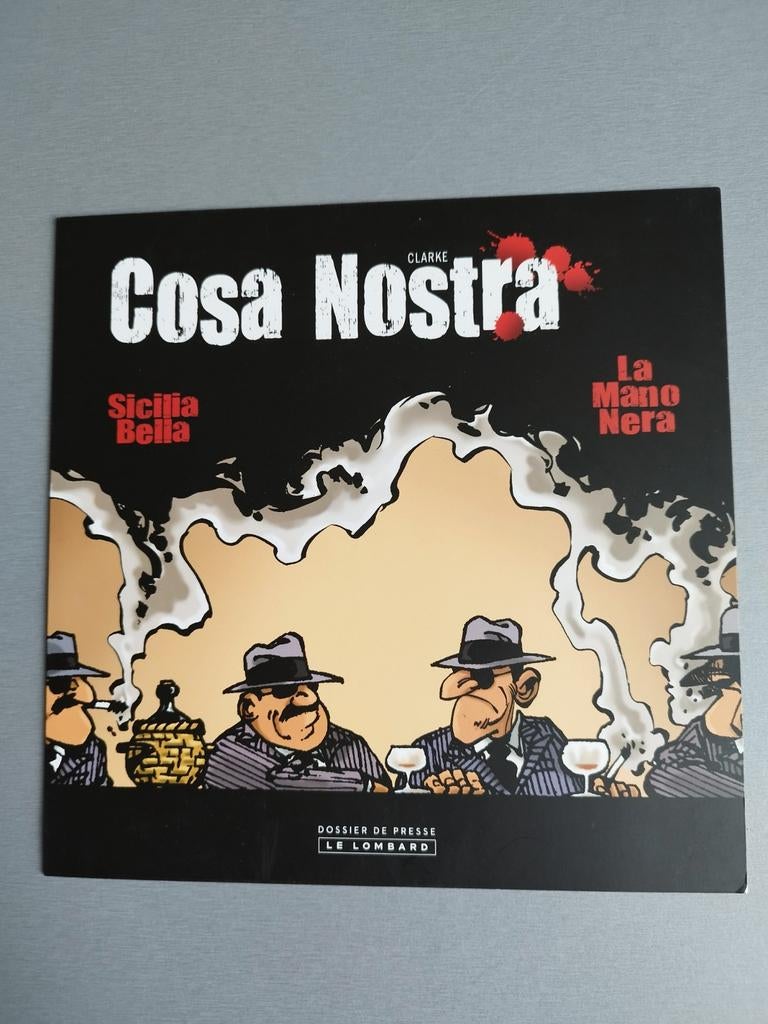 Dossier de presse Cosa Nostra Clarke, Boeken, Eén stripboek, Ophalen of Verzenden, Zo goed als nieuw