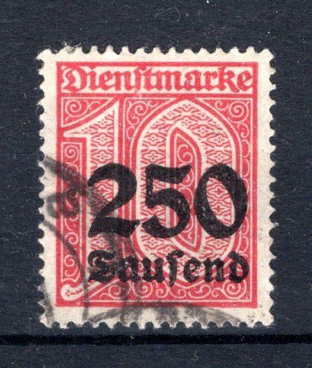 REICH ALLEMAND Yt. Estampillé S41 1923, Enlèvement ou Envoi, Affranchi