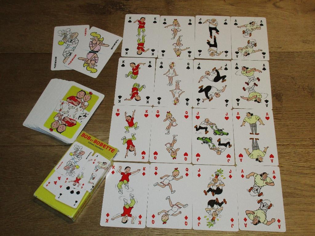 SPEELKAARTEN SUSKE EN WISKE BOB ET BOBETTE - ZIEN !, Verzamelen, Speelkaarten, Jokers en Kwartetten, Ophalen of Verzenden, Nieuw