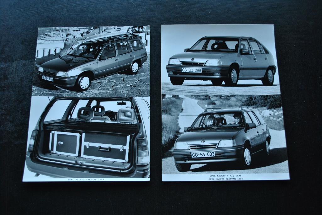 OPEL KADETT 5 d/p CARAVAN 1989 Photo originale presse foto, Enlèvement ou Envoi, Comme neuf, Voitures