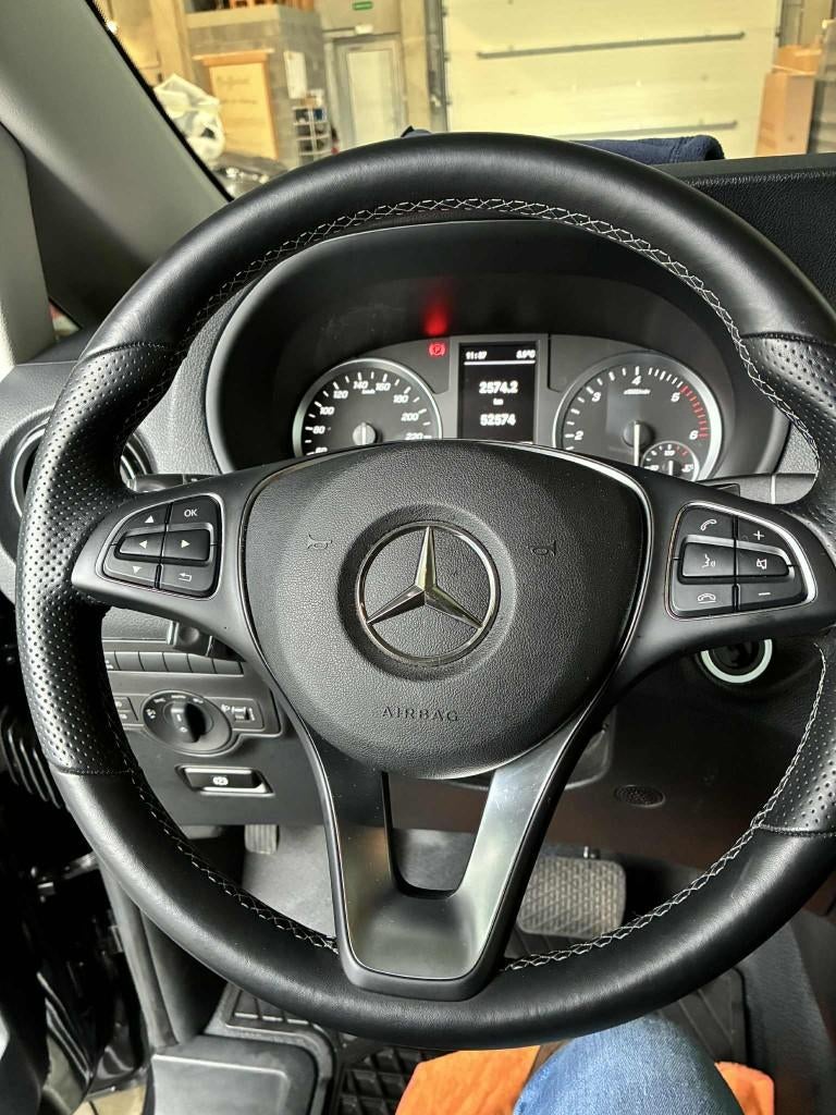 Mercedes vito, Auto's, Automaat, Zwart, Leder, Bedrijf