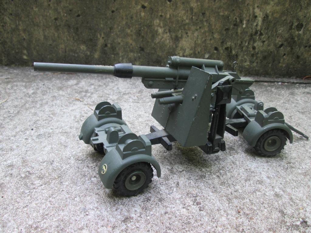 Dinky-Toy, metalen Duits 88 mm FLAK- kanon. nette staat TOP, Verzamelen, Militaria | Algemeen, Ophalen of Verzenden
