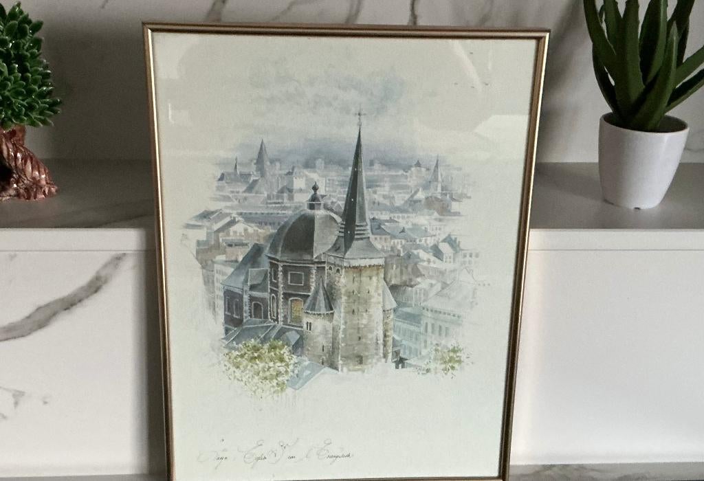 AQUARELLE LIEGE - Suzanne Muller, Ophalen, Zo goed als nieuw, Waterverf
