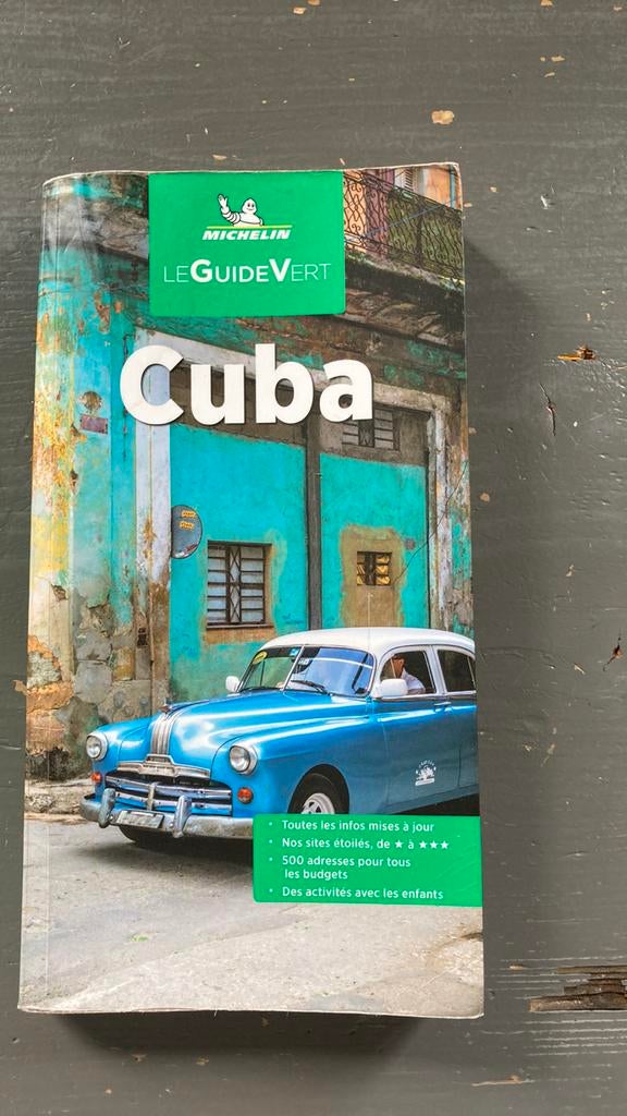 Le Guide Vert Cuba 2023, Boeken, Gelezen, Midden-Amerika, Reisgids of -boek, Michelin