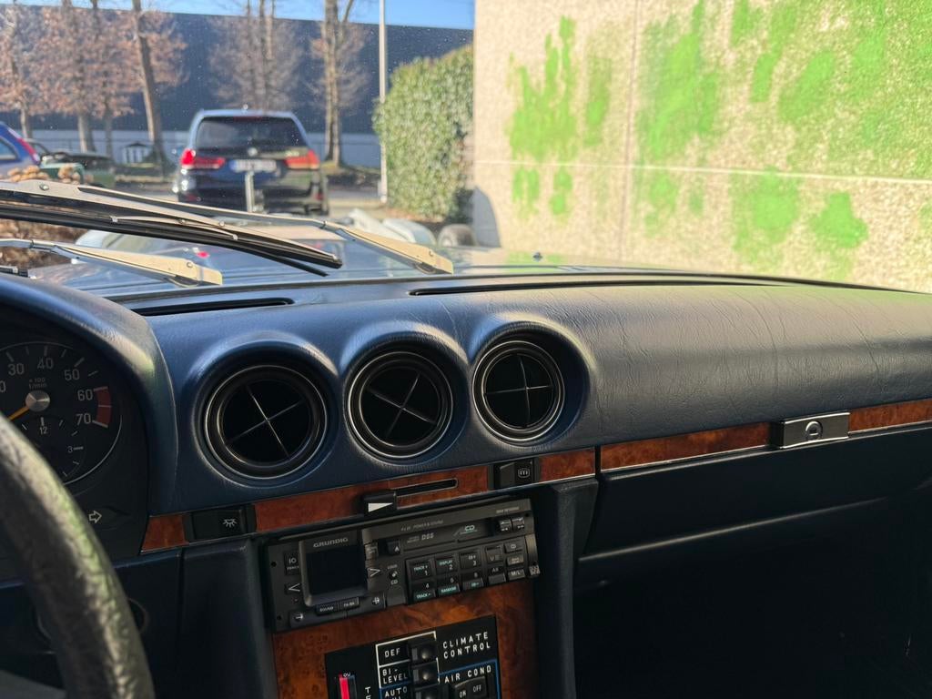 Mercedes 500 slc, Auto's, Automaat, 4 zetels, Bedrijf, Blauw