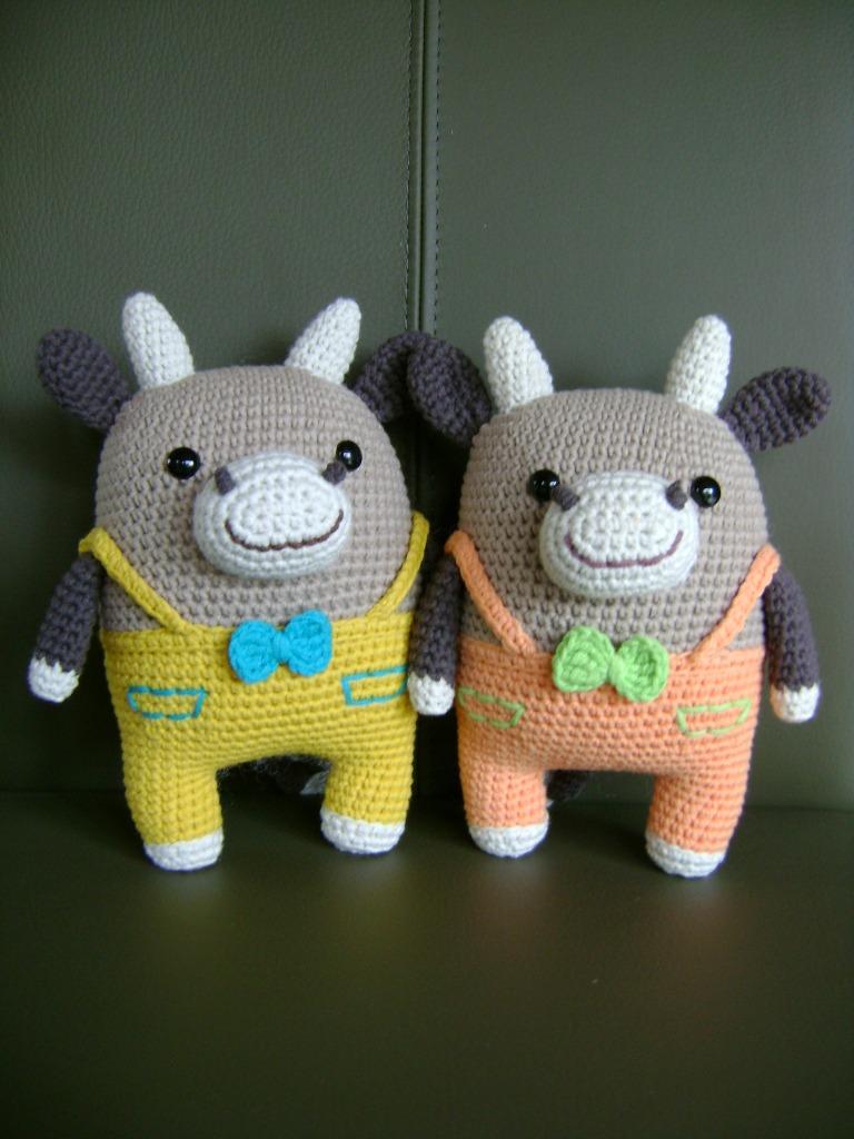 Gehaakte knuffels, Verzenden, Nieuw, Koe