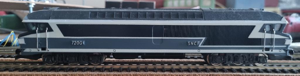 Jouef CC72000 dieselloc., Jouef, Ophalen of Verzenden, Zo goed als nieuw, Analoog