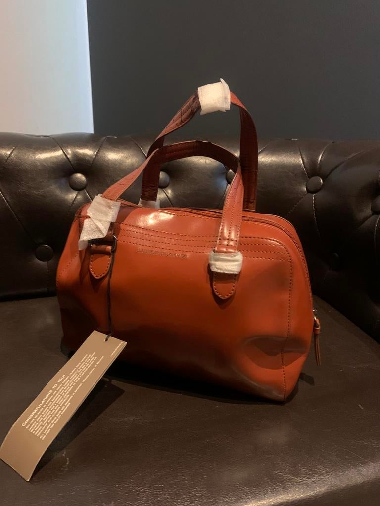 Handtas, Handtassen en Accessoires, Tassen | Damestassen, Ophalen of Verzenden, Zo goed als nieuw, Bruin, Handtas