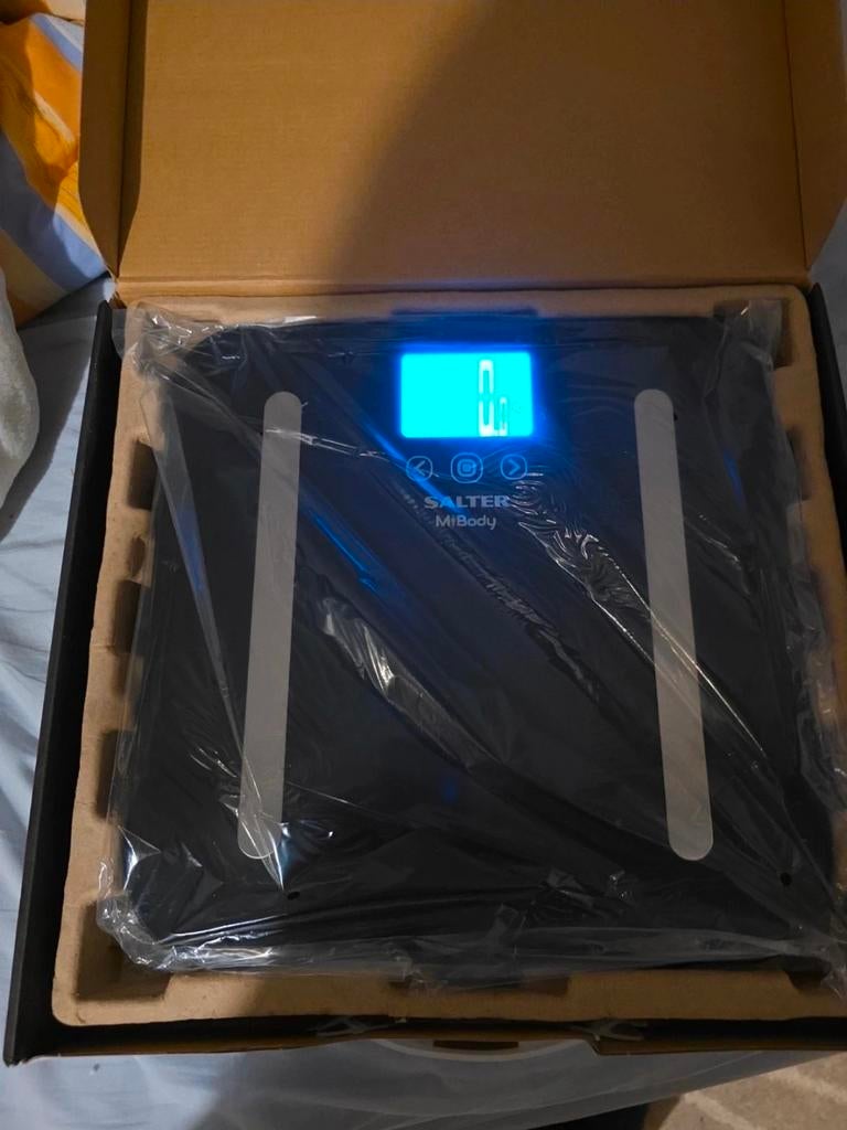 Salter mibody slimme weegschaal/weegschaal, Ophalen, Nieuw, Personenweegschaal, Digitaal