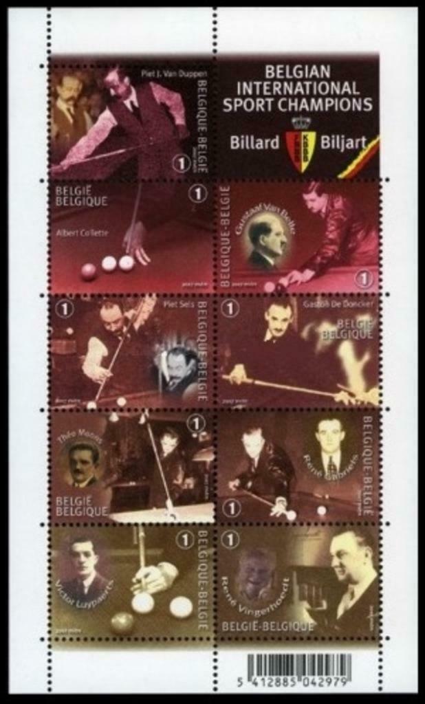 BL149 Les championnat du monde de Billard, Enlèvement ou Envoi, Timbre-poste, Neuf