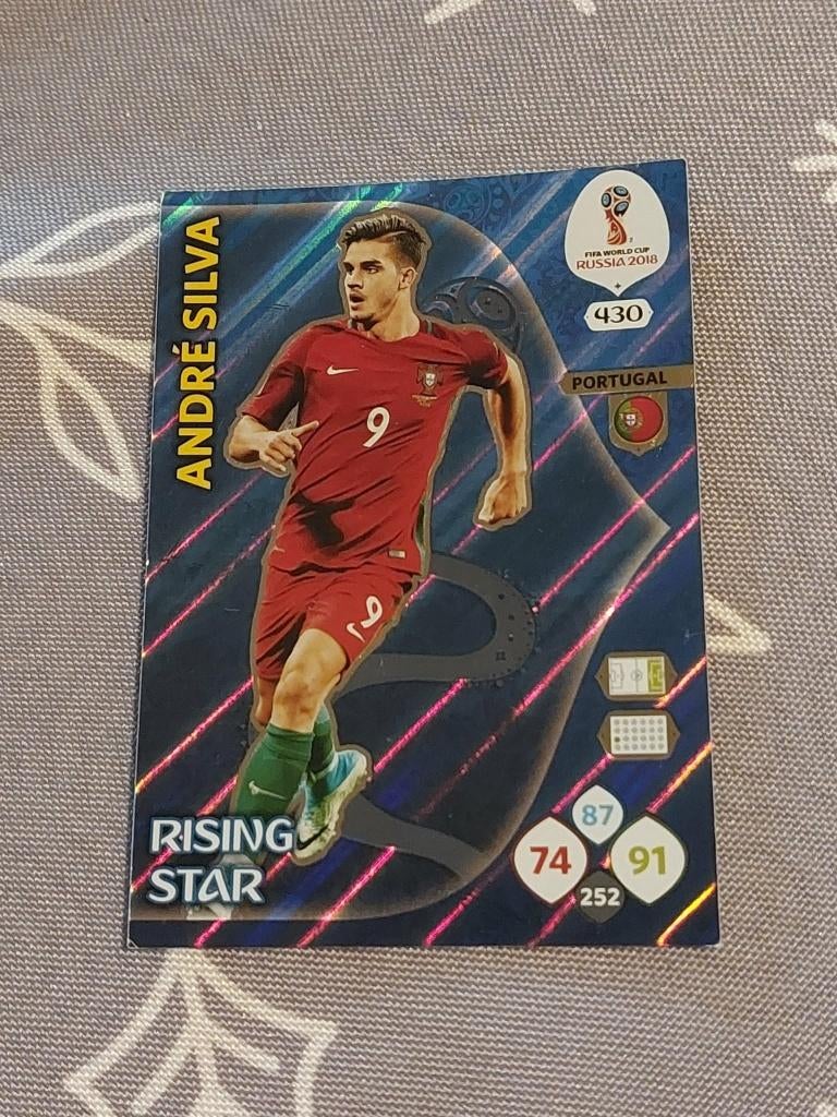 Voetbalkaart : André Silva / Portugal / WK 2018, Verzenden, Zo goed als nieuw, Spelerskaart