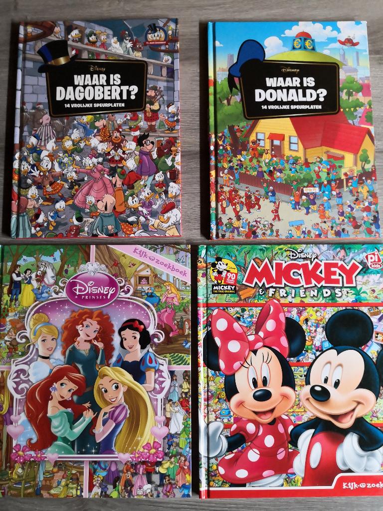 Disney kijk en zoek boeken uit te kiezen, Enlèvement