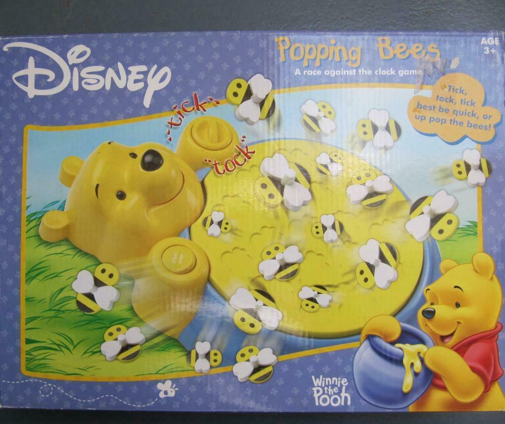 Spel springende bijtjes Winnie de Poeh - Winnie the Pooh, Een of twee spelers, Ophalen of Verzenden, Zo goed als nieuw