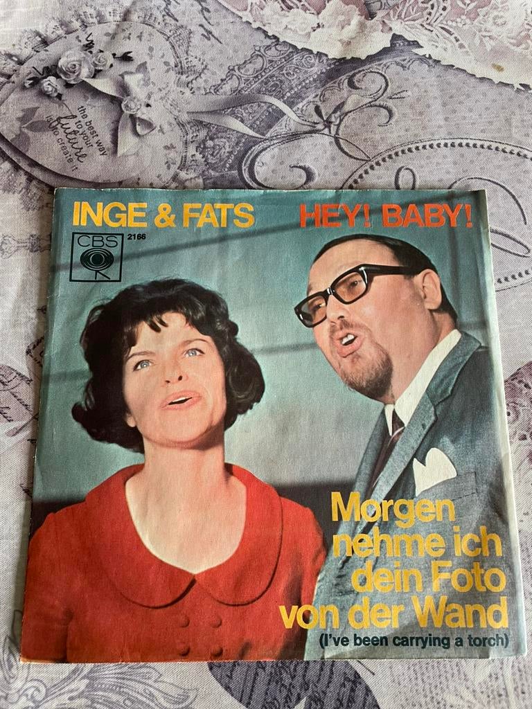 Inge & fats - hey baby, Ophalen of Verzenden