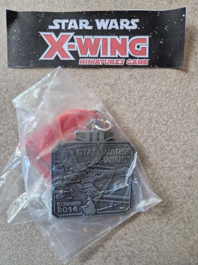 Star Wars X-Wing Miniatures Ribbon / Medal Summer 2014, Enlèvement ou Envoi, Neuf, Flight Fantasy Games