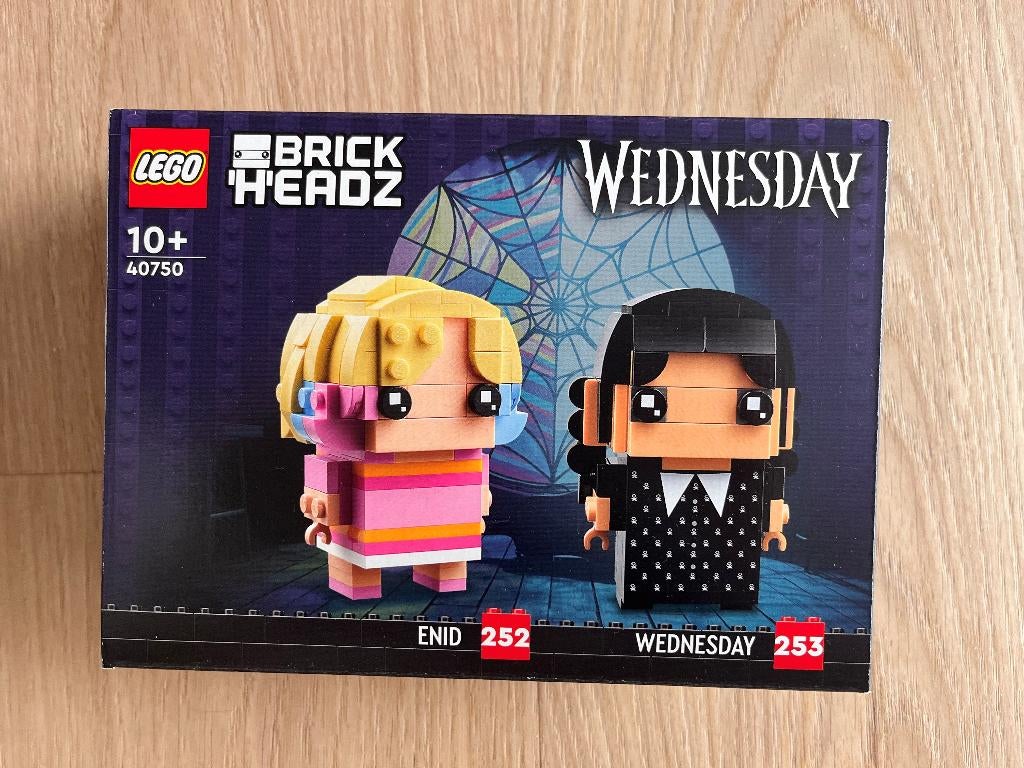 Lego 40750 Brickheadz Wednesday en Enid (sealed), BrickHeadz, Nieuw, Ophalen of Verzenden, Complete set