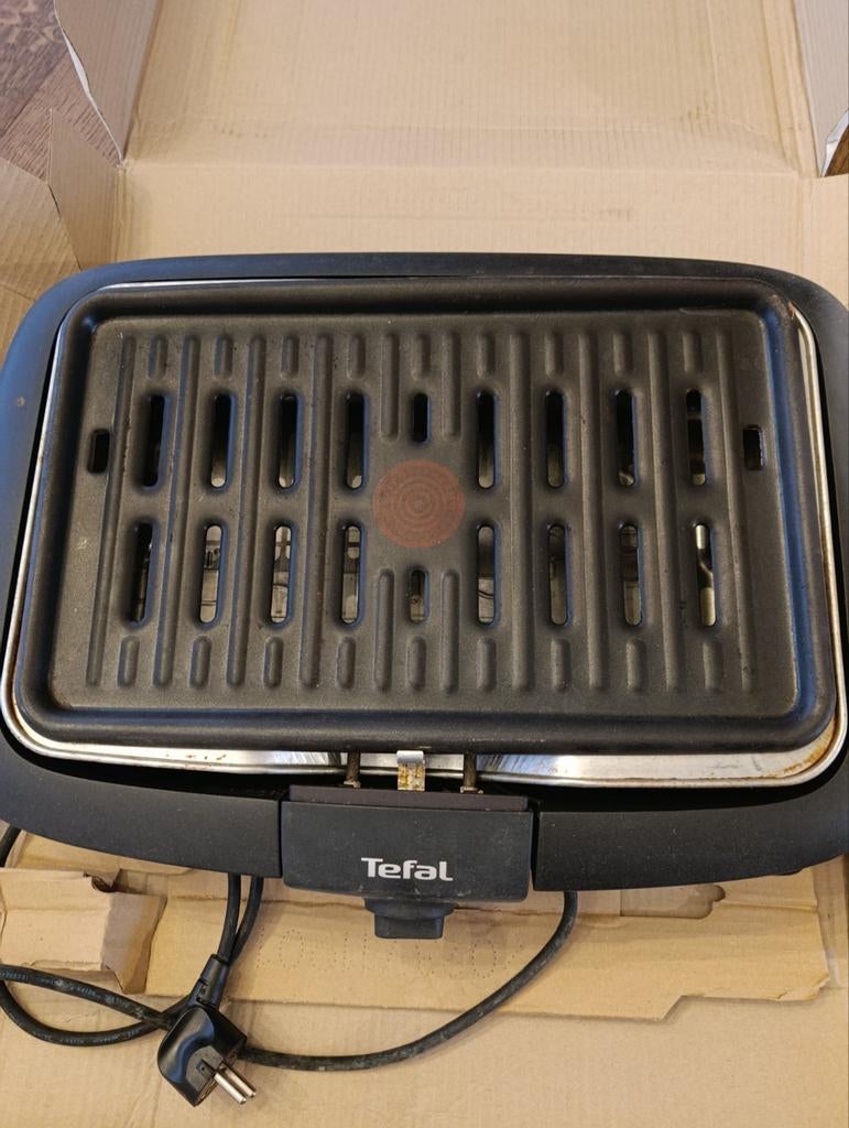 Elektrische grill Tefal, Enlèvement, Utilisé, Tefal