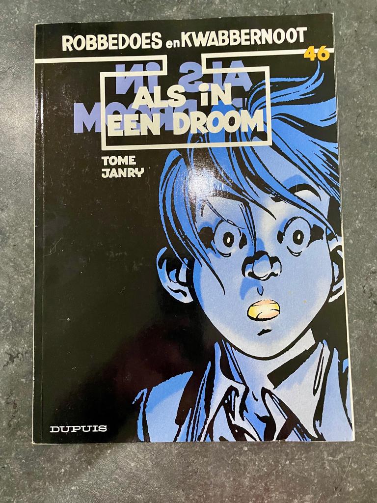 Robbedoes en Kwabbernoot | 46. Als in een droom, Une BD, Utilisé, Tome & Janry, Envoi