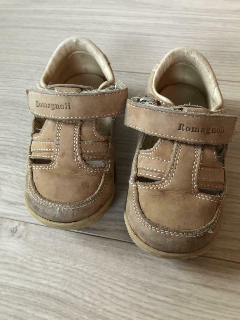 Zomerschoentjes Romagnoli maat 20, Ophalen, Schoentjes, Jongetje of Meisje, Zo goed als nieuw