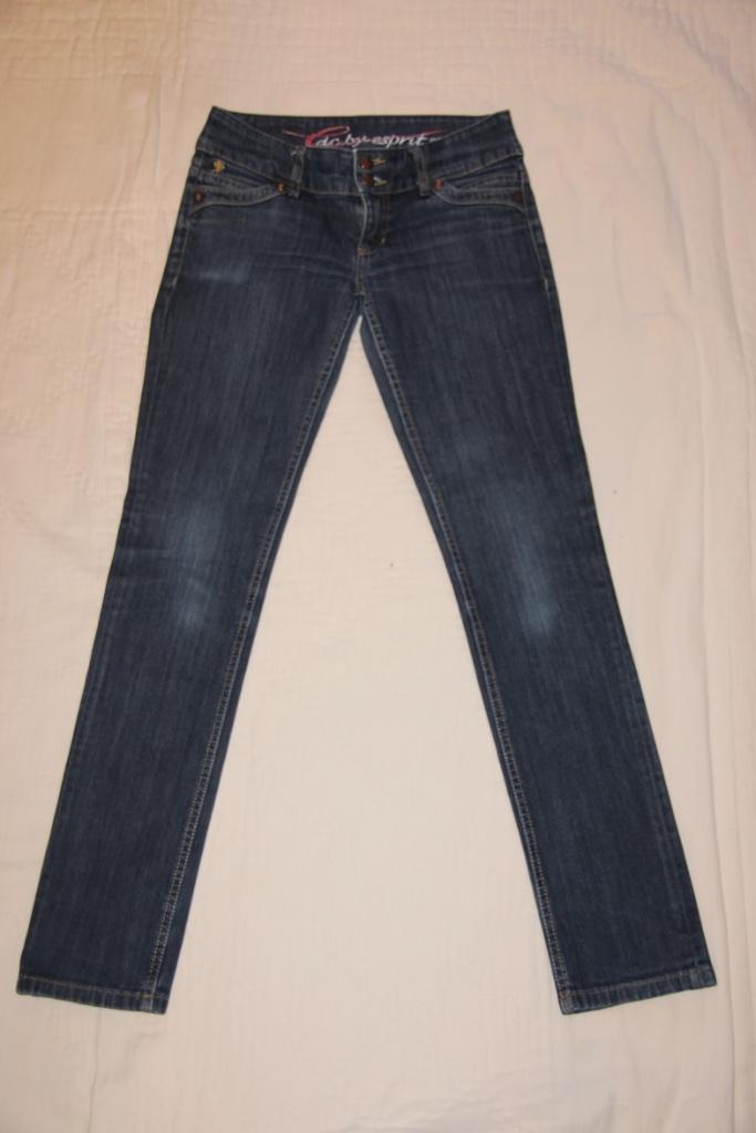 Jean EDC bleu foncé, cinq slim, taille de jean : 26, Enlèvement ou Envoi, Comme neuf, W27 (confection 34) ou plus petit, EDC Esprit
